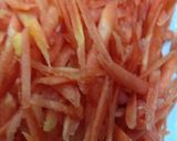 ささみ人参サンド ごまのハーモニー作り方2写真