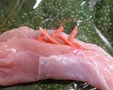 ささみ人参サンド ごまのハーモニー作り方4写真