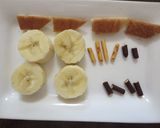バナナdeひよこ作り方1写真