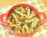 福神漬で♪ソーセー人温野菜鍋作り方6写真