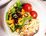 お弁当に！ピーマンと人参の塩昆布和え作り方4写真