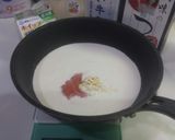 本格♡明太子とじゃがいものクリームパスタ作り方2写真