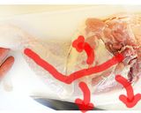 フライパンで簡単！骨付きローストチキン作り方2写真