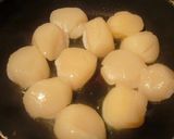 ホタテのバジルパン粉焼き♪作り方1写真