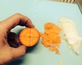 キュウリのからし漬けを乗せたポテトサラダ作り方5写真