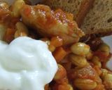 鶏と大豆のトマト煮作り方4写真