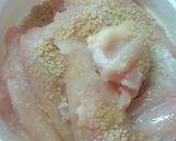 鶏むね肉★パセリ風味のパン粉焼き♪作り方1写真
