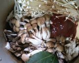 トップバリュ鶏モモ肉のきのこソース煮♪作り方5写真