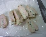 バジルクリームチーズチキンオレンジサラダ作り方6写真