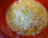 お弁当にもオススメ ネギの卵焼き作り方3写真