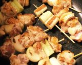 フライパン焼きとり作り方3写真