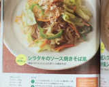 俺流！ダイエット♪しらたきソース焼きそば作り方8写真