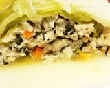 豆腐でヘルシー ロールキャベツケーキ作り方13写真