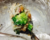 ブロッコリーと納豆の和風かき揚げ☆作り方3写真