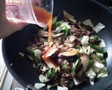 牛肉といろいろ野菜のピリ辛お酢炒め作り方8写真