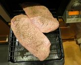 魚グリルで簡単ロゼ色 鴨肉のロースト作り方2写真