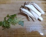 エリンギと三つ葉のお吸い物作り方1写真