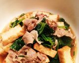 豚肉と高菜と厚揚げのさっと煮作り方7写真