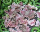時短・簡単ゴーヤとふわふわ卵と肉の炒め物作り方8写真