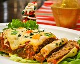 【イタリアンミートローフ】クリスマスの夜作り方8写真