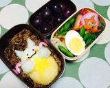 キャラ弁☆パズドラのたまドラ作り方2写真