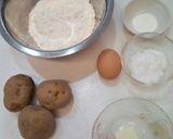 ふわふわじゃがいもパンケーキ作り方1写真