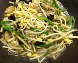 搾菜の野菜炒め作り方4写真