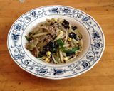 搾菜の野菜炒め作り方5写真