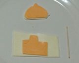 かわいい ☆妖怪ウォッチのミカンニャン作り方3写真