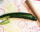 簡単！たたききゅうり胡麻味噌あえ作り方1写真