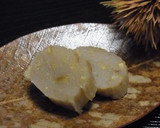 レンジで簡単　甘栗あんの蒸しようかん作り方5写真