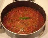 インド風　鶏のトマト煮込み作り方4写真