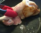 フライパンで簡単♡♥家族のローストチキン作り方3写真