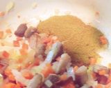 レンズ豆のドライカレー シャスール鍋で作り方4写真