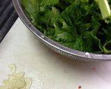 雲仙こぶ高菜のオイル蒸し作り方1写真