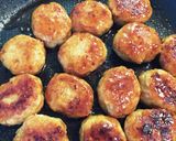 簡単！お弁当にも！鶏つくね！玉ねぎ入り作り方3写真