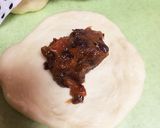 干し柿と餡子の極甘☆秋味あんぱん☆作り方3写真