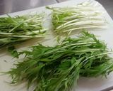 絶品★水菜の肉巻き作り方2写真