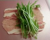 絶品★水菜の肉巻き作り方3写真