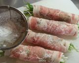 絶品★水菜の肉巻き作り方5写真