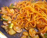 1233:極太自家製麺のナポリタン作り方10写真