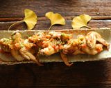 絶品◎柿と香味野菜の彩りソース作り方4写真