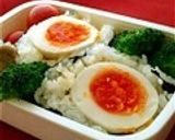 ✿とろ～り。半熟たまごのおにぎり✿作り方4写真