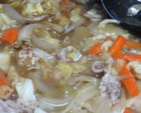 野菜たっぷりとろとろあんかけうどん作り方4写真