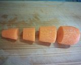 ハートの人参☆大量生産作り方1写真