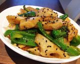 すし酢でレンコンの甘酢炒め。作り方6写真