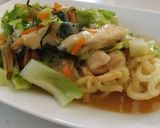 中華あんかけうどん作り方9写真