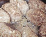 白菜☆チーズ入りハンバーグ♪作り方5写真