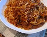 韓国風もやしのチャプチェ作り方6写真