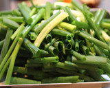 厚揚げ豆腐とネギのえのき炒め作り方2写真